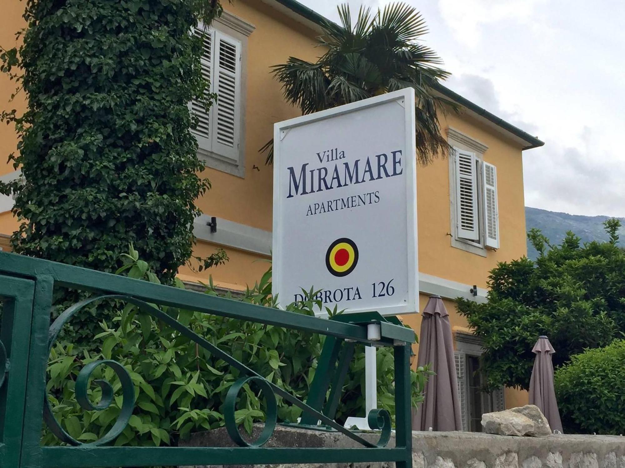 Villa Miramare , Dobrota Seafront Kotor Exterior photo